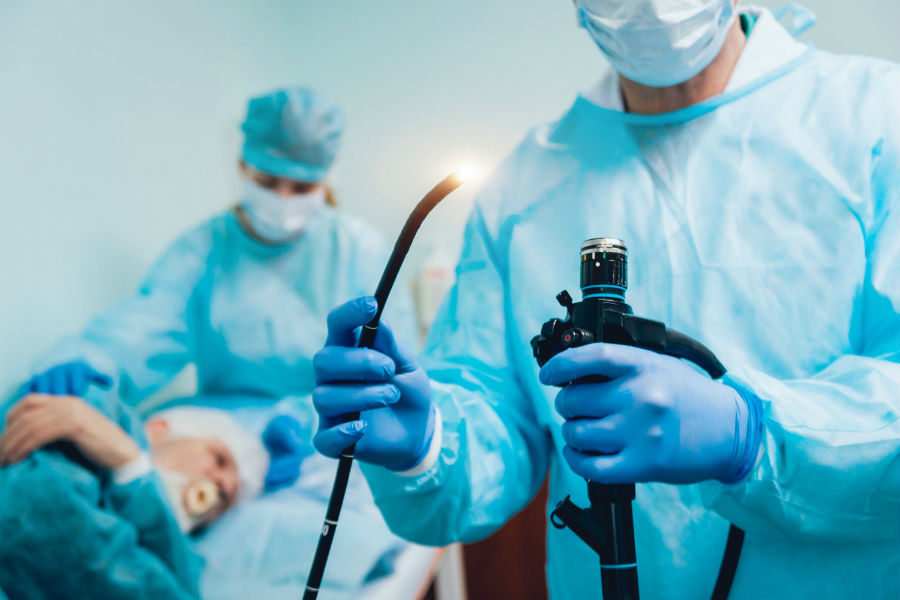 Inguinal hernia endoscopy